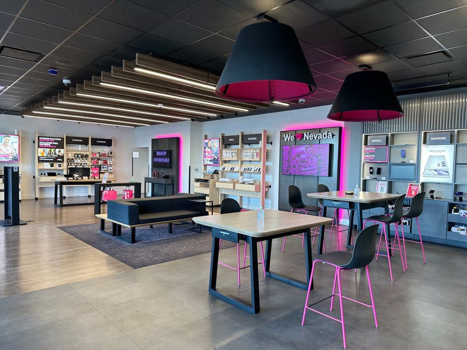 Interior photo of T-Mobile Store at Charleston & Lamb, Las Vegas, NV