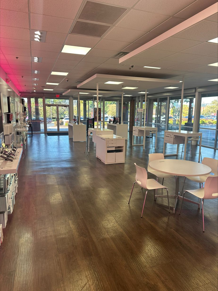 Interior photo of T-Mobile Store at Whitesburg & Airport, Huntsville, AL