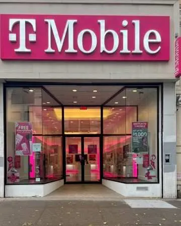 Exterior photo of T-Mobile Store at 14th & University, New York, NY