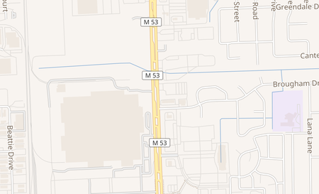 map of 35812 Van Dyke Ave Sterling Heights, MI 48312