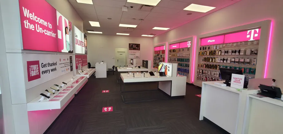 Interior photo of T-Mobile Store at Guess Rd & Albany St, Durham, NC