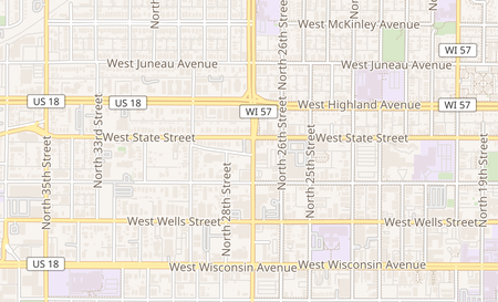 map of 949 N 27th Street Milwaukee, WI 53208